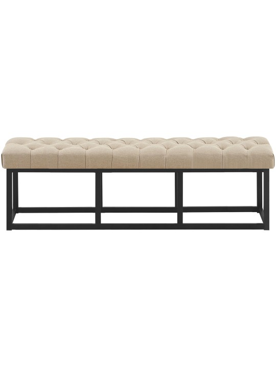 Banc Amun tissu B150, taupe