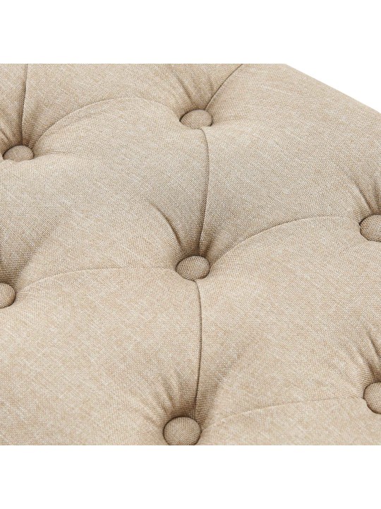 Banc Amun tissu B150, taupe