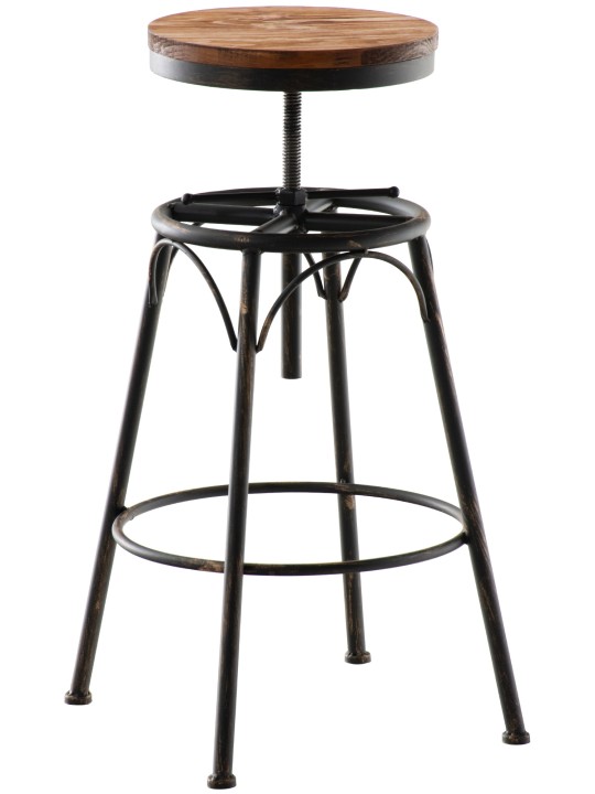 Tabouret de bar Beam, bronze