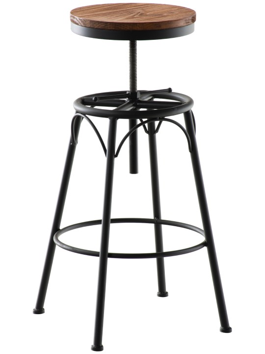 Tabouret de bar Beam, noir
