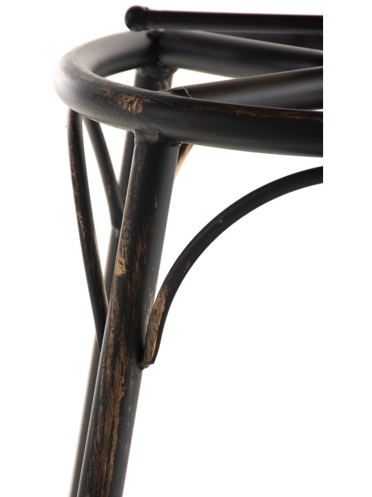 Lot de 2 tabourets de bar Beam, bronze