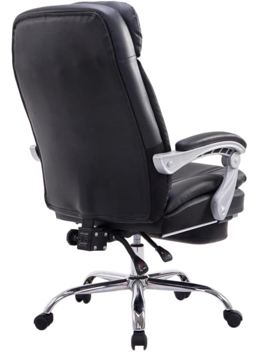 Chaise de bureau XL Troy, noir