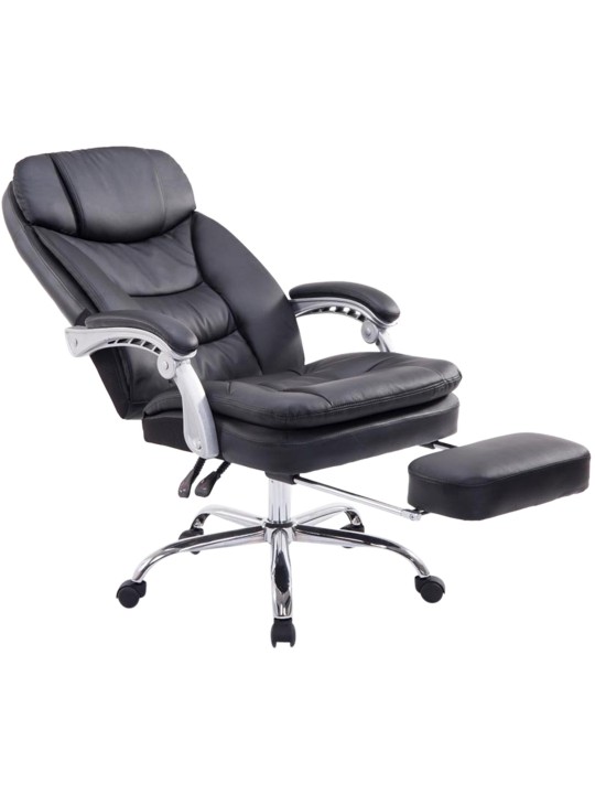 Chaise de bureau XL Troy, noir