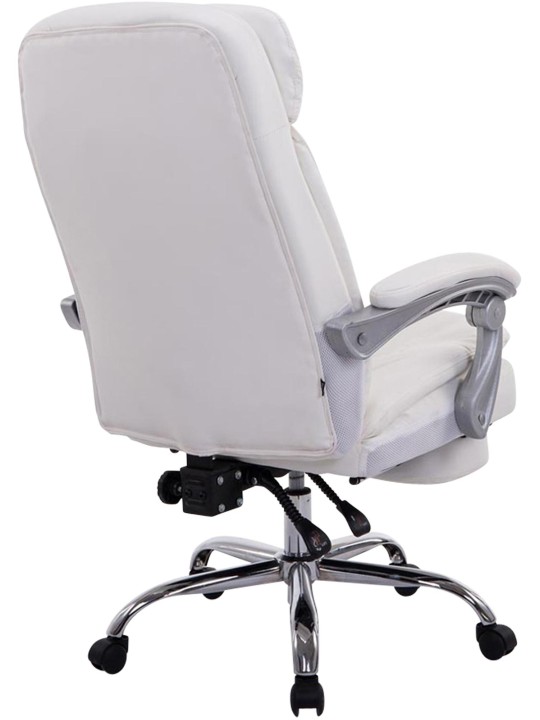 Chaise de bureau XL Troy, blanc