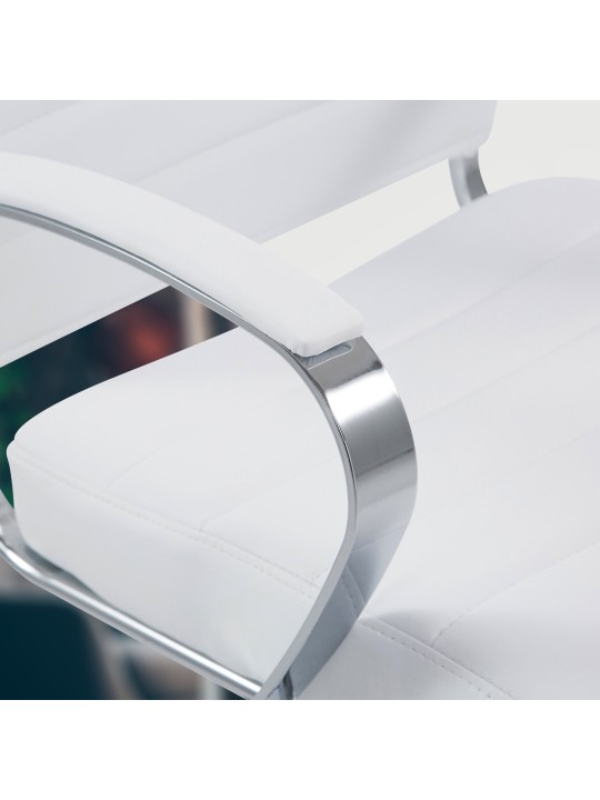 Chaise de bureau Oakland simili cuir, blanc Chaise de bureau Oakland simili cuir, blanc