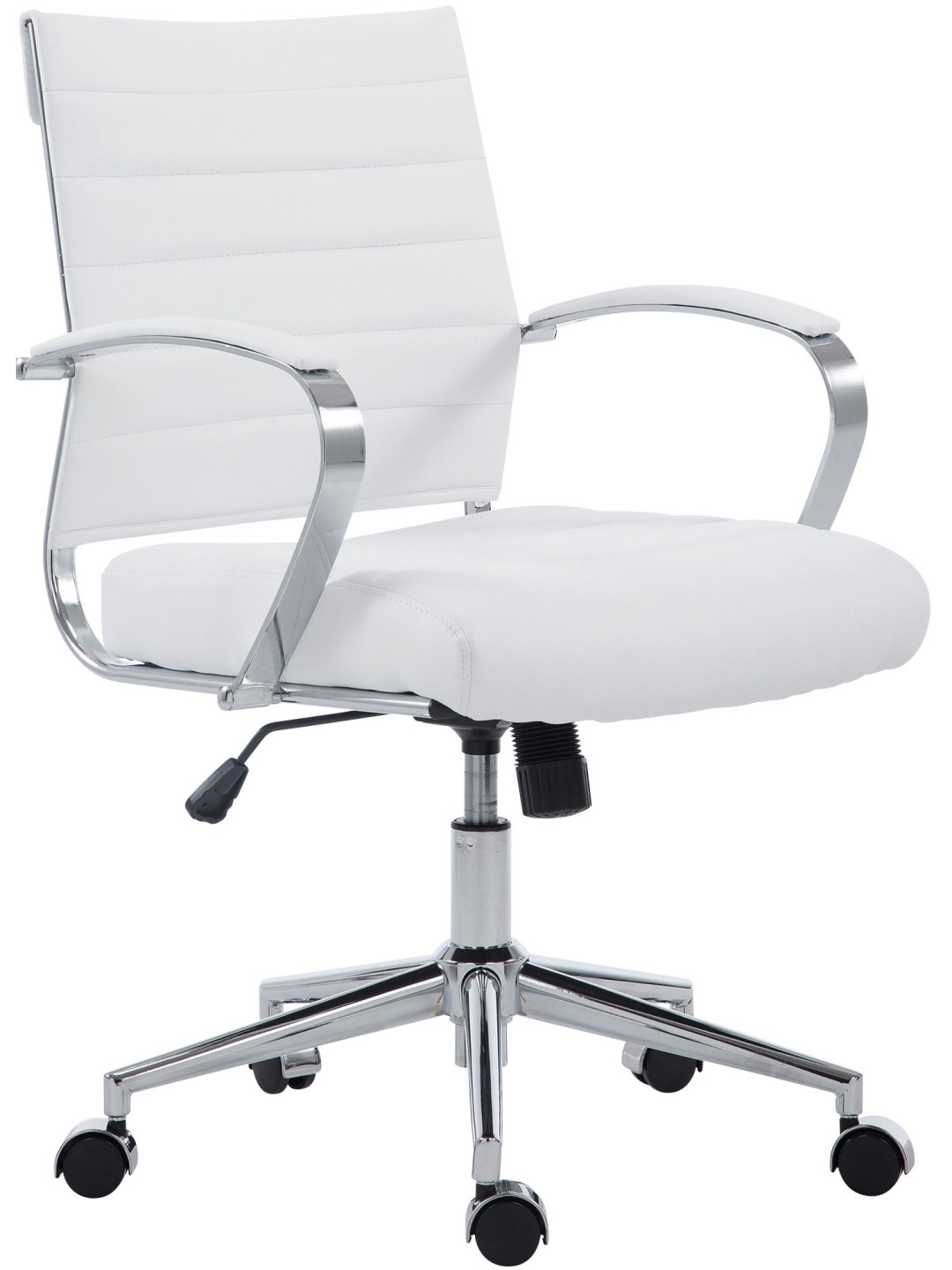 Chaise de bureau Oakland simili cuir, blanc