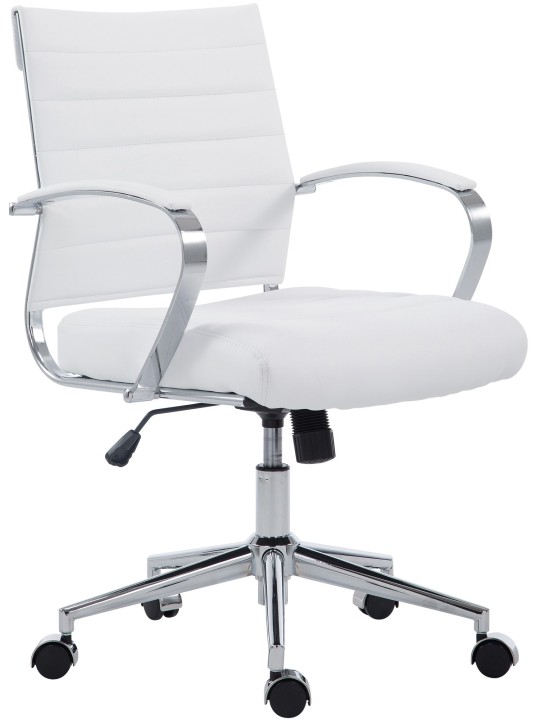 Chaise de bureau Oakland simili cuir, blanc Chaise de bureau Oakland simili cuir, blanc