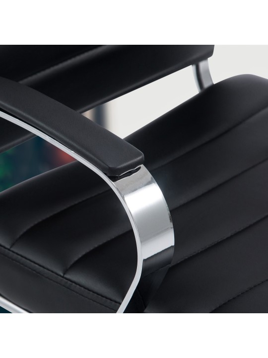 Chaise de bureau Oakland simili cuir, noir Chaise de bureau Oakland simili cuir, noir