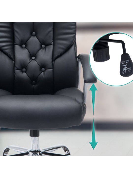 Chaise de bureau BIG Rodeo, noir