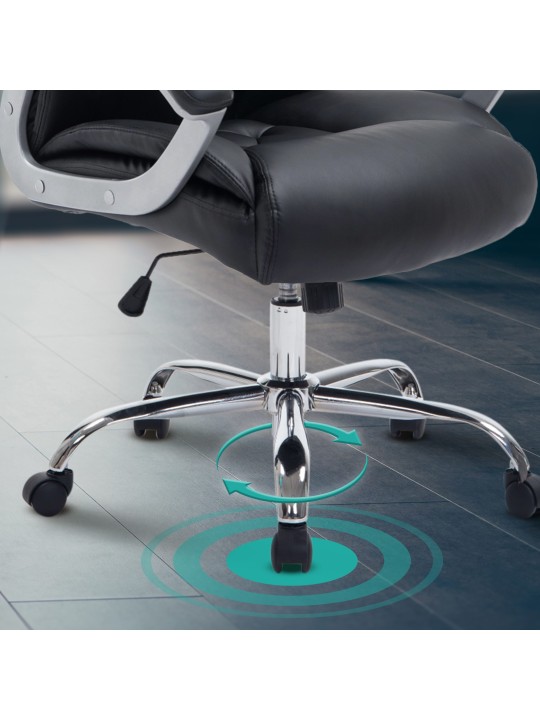 Chaise de bureau BIG Rodeo, noir