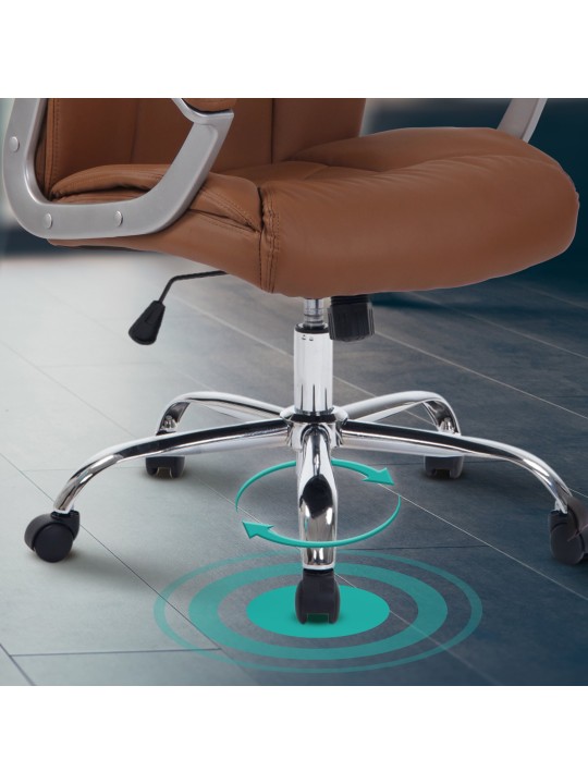 Chaise de bureau BIG Rodeo, brun clair Chaise de bureau BIG Rodeo, brun clair