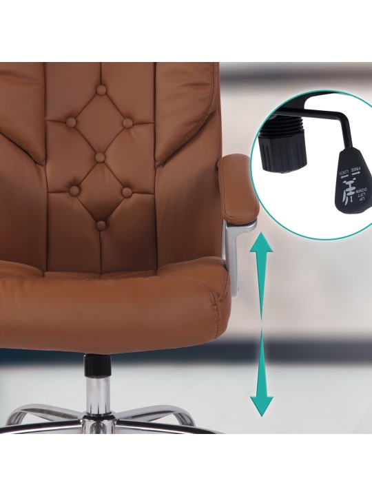 Chaise de bureau BIG Rodeo, brun clair Chaise de bureau BIG Rodeo, brun clair
