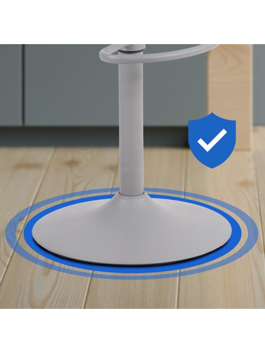 Tabouret de bar Aveiro, gris