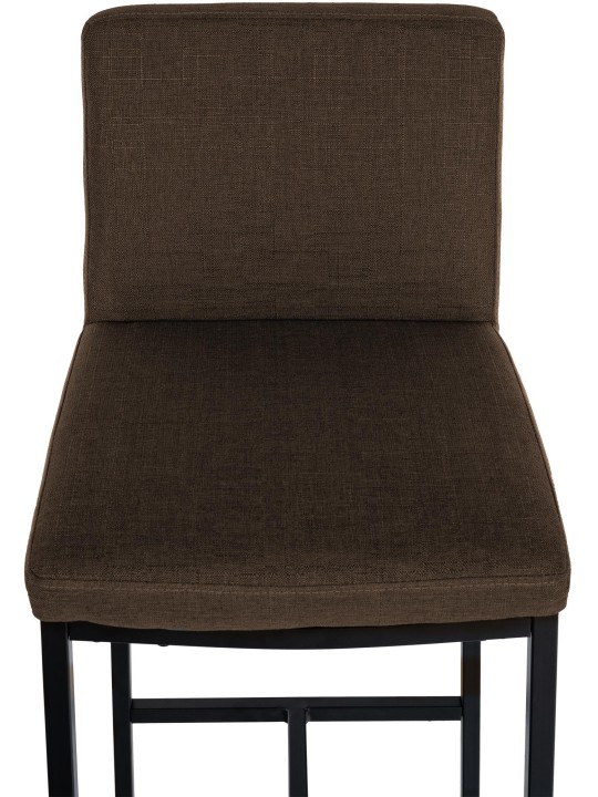 Tabouret de bar Freeport tissu B, brun Tabouret de bar Freeport tissu B, brun