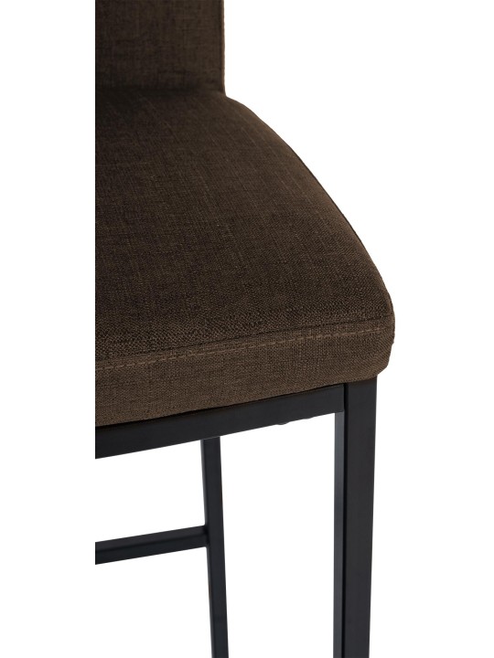 Tabouret de bar Freeport tissu B, brun Tabouret de bar Freeport tissu B, brun