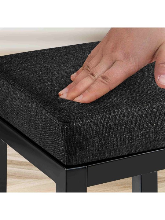 Tabouret de bar Taylor B85 tissu, gris foncé Tabouret de bar Taylor B85 tissu, gris foncé