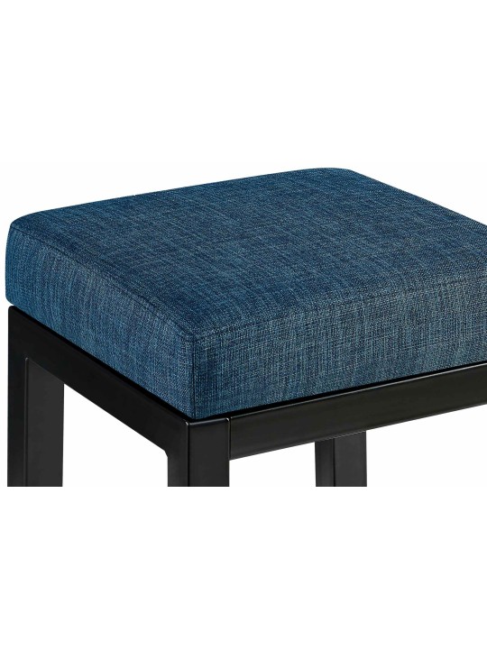 Tabouret de bar Taylor B80 tissu, bleu Tabouret de bar Taylor B80 tissu, bleu