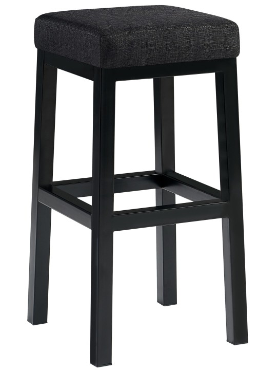 Tabouret de bar Taylor B80 tissu, gris foncé Tabouret de bar Taylor B80 tissu, gris foncé