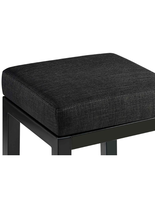 Tabouret de bar Taylor B80 tissu, gris foncé Tabouret de bar Taylor B80 tissu, gris foncé