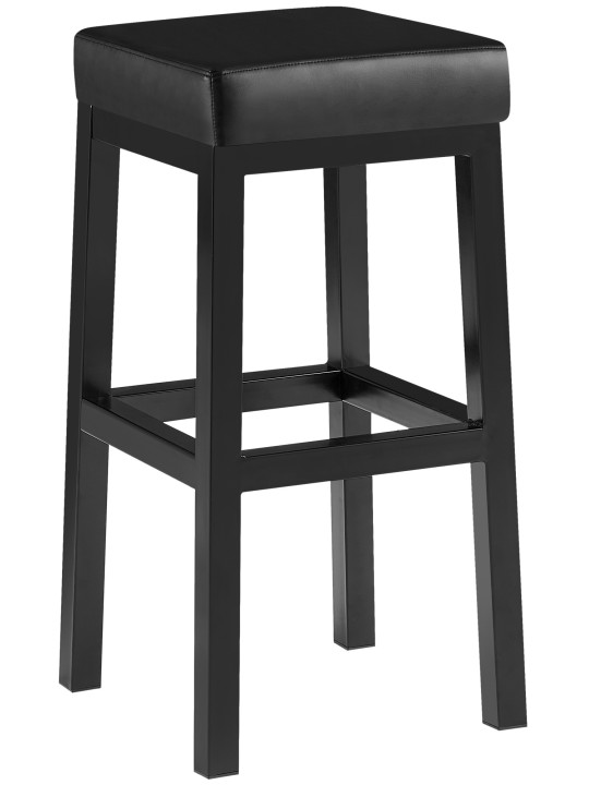 Tabouret de bar Taylor B80, noir