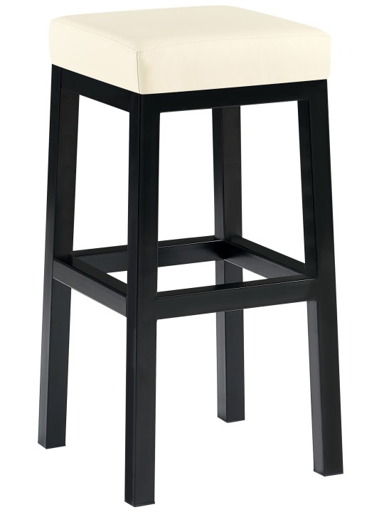 Tabouret de bar Taylor B80, crème