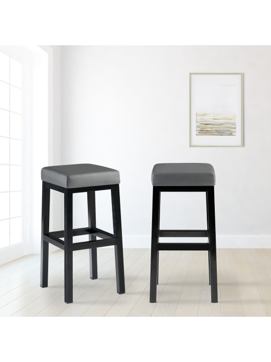 Tabouret de bar Taylor B80, gris