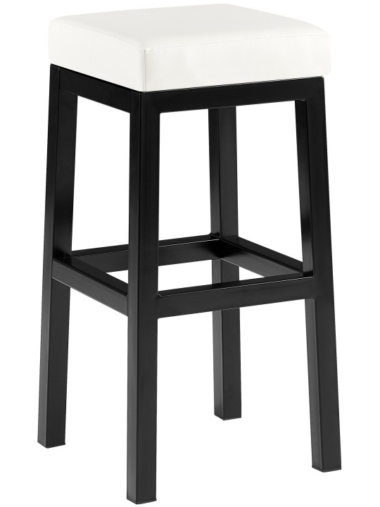 Tabouret de bar Taylor B80, blanc