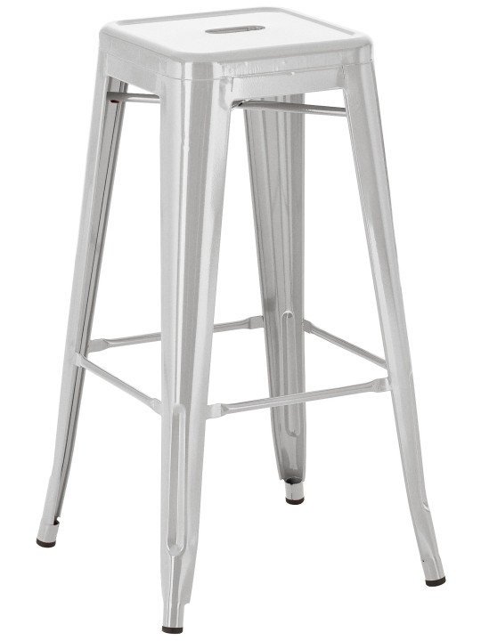 Tabouret de bar Joshua, argent