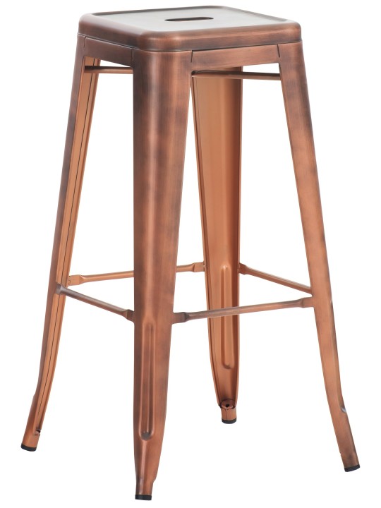 Tabouret de bar Joshua, cuivre