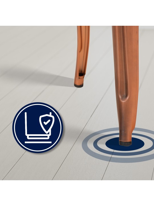 Tabouret de bar Joshua, cuivre