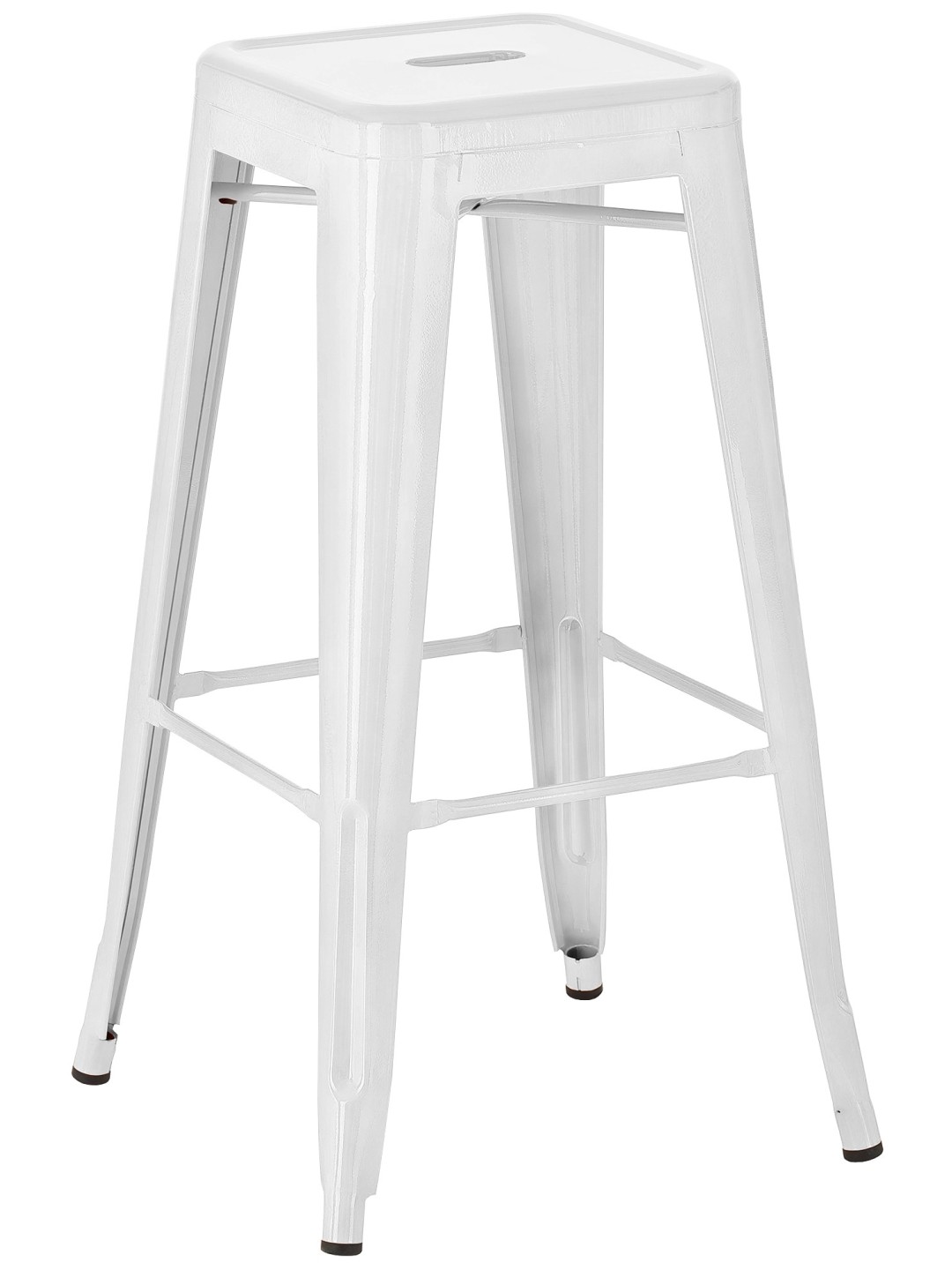 Tabouret de bar Joshua, blanc