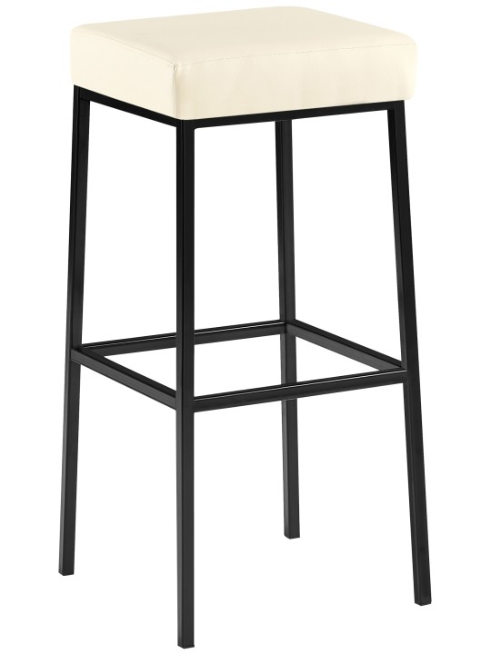 Tabouret de bar Montréal B85, crème
