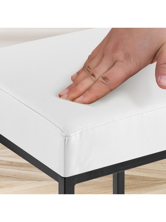 Tabouret de bar Montréal B85, blanc