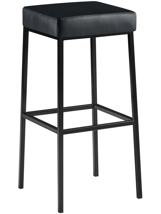 Tabouret de bar Montréal B85, noir