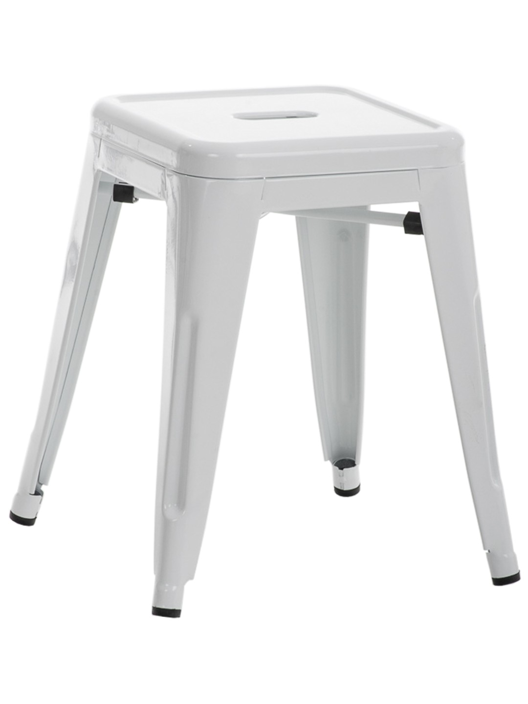 Tabouret Armin, blanc