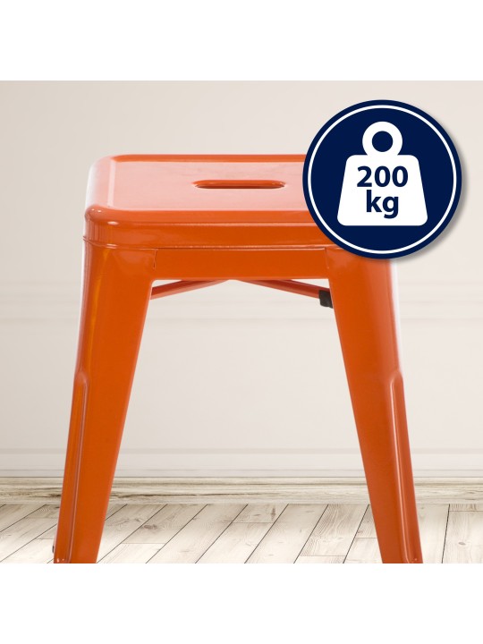 Tabouret Armin, orange