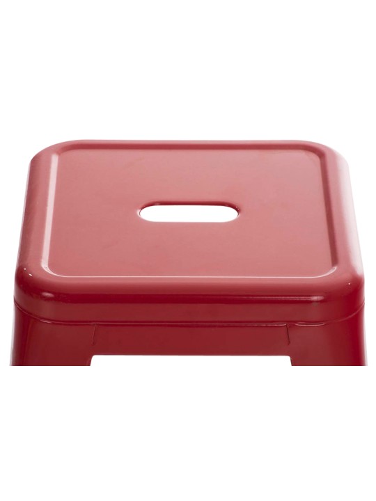 Tabouret Armin, rouge