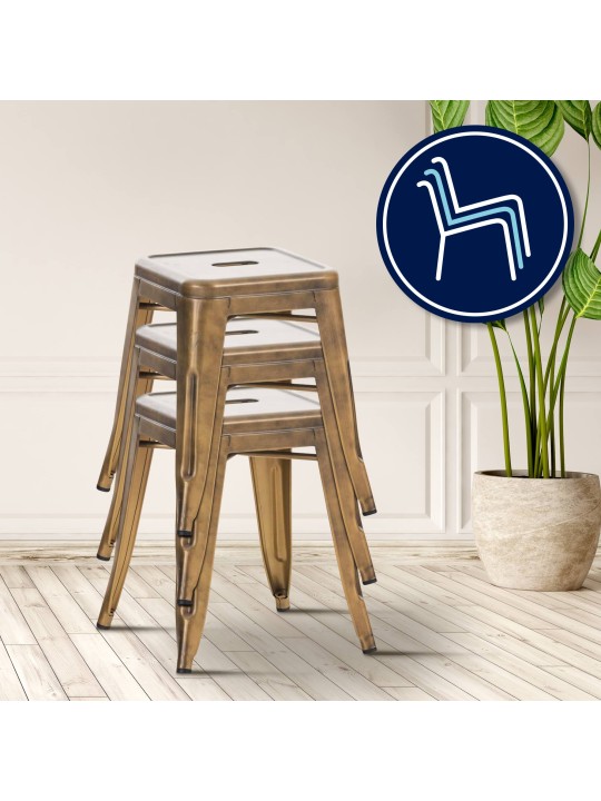 Tabouret Armin, or