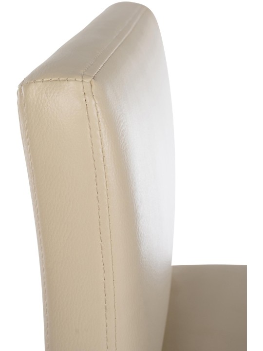 Tabouret de bar Newport simili cuir B, crème Tabouret de bar Newport simili cuir B, crème