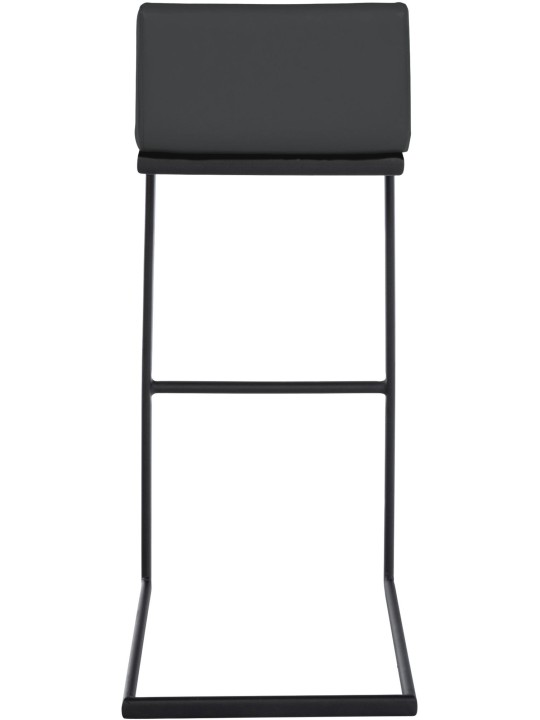 Tabouret de bar Newport simili cuir B, gris foncé Tabouret de bar Newport simili cuir B, gris foncé