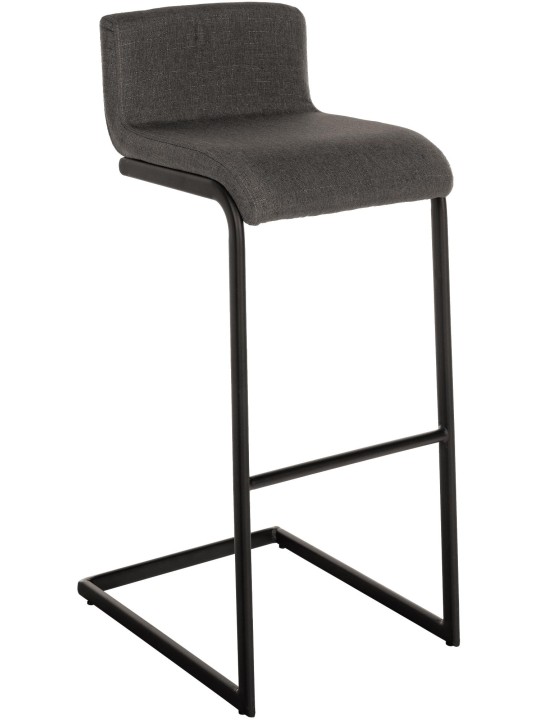 Tabouret de bar Newport tissu B, gris foncé Tabouret de bar Newport tissu B, gris foncé