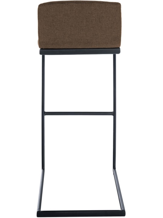 Tabouret de bar Newport tissu B, brun