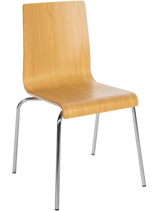 Chaise visiteur Gahanna, naturel