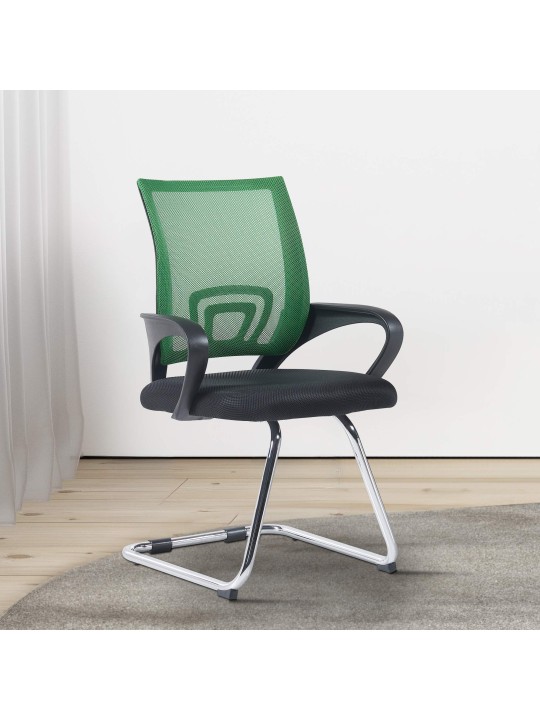 Chaise visiteur Eureka, vert