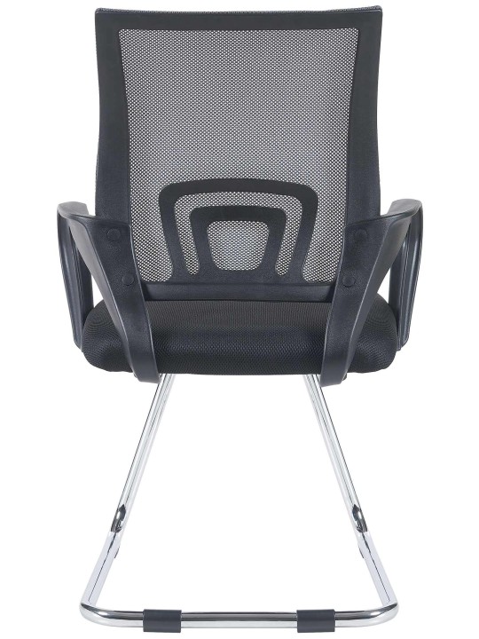 Lot de 2 chaises visiteurs Eureka, gris