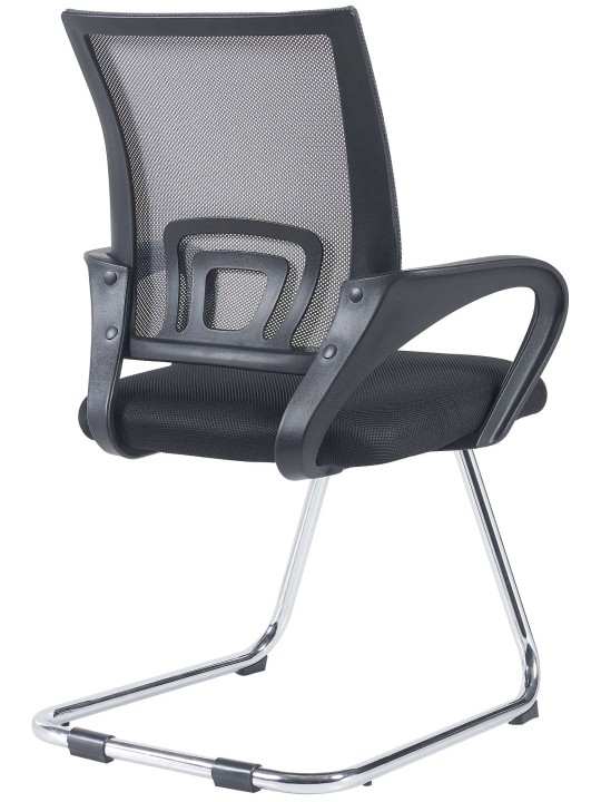 Lot de 2 chaises visiteurs Eureka, gris