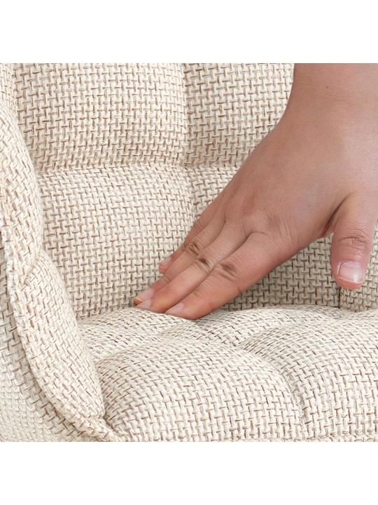 Chaise Tirana tissu, ivoire Chaise Tirana tissu, ivoire