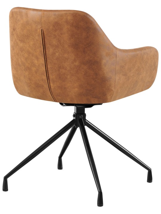 Chaise de salle à manger Welby Vintage, brun clair Chaise de salle à manger Welby Vintage, brun clair