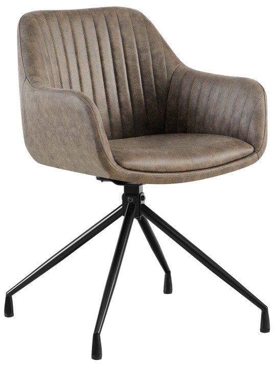 Chaise de salle à manger Welby Vintage, gris