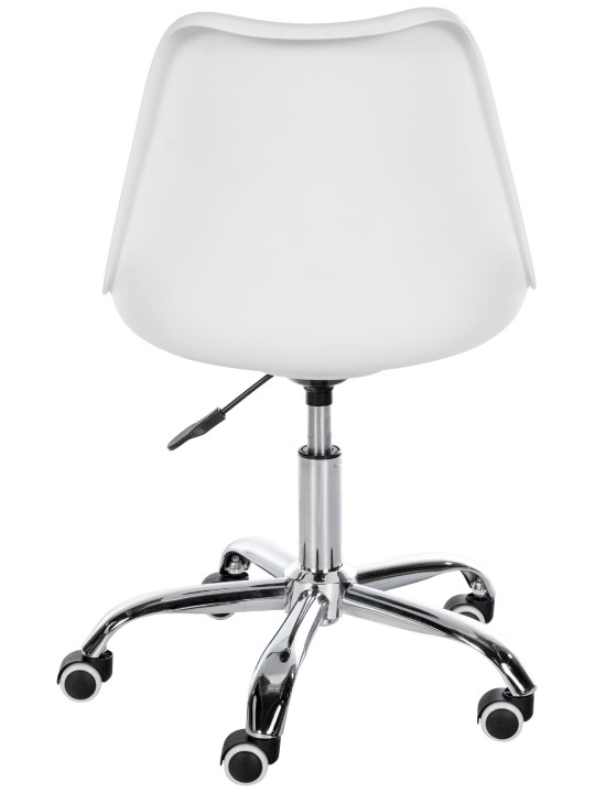 Tabouret de travail Laflin, blanc